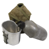 Gourde US, complète, avec housse USMC, P3, 1945