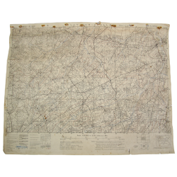 Carte britannique, TILLY-SUR-SEULLES, Normandie, 1943