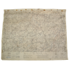 Carte britannique, TILLY-SUR-SEULLES, Normandie, 1943