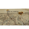 Map, British, TILLY-SUR-SEULLES, Normandy, 1943
