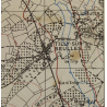Carte britannique, TILLY-SUR-SEULLES, Normandie, 1943