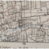 Carte britannique, TILLY-SUR-SEULLES, Normandie, 1943