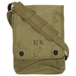 Case, Canvas, Dispatch, M-1938, US Army, AMERICAN LEATHER PRODUCTS CORP. 1942