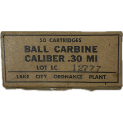Box, cartridges, cal. 30 M1, LAKE CITY ORDNANCE PLANT