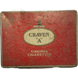 Boîte de cigarettes, CRAVEN A, Normandie