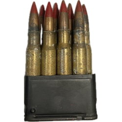 Clip, M1 Rifle, with Cartridges