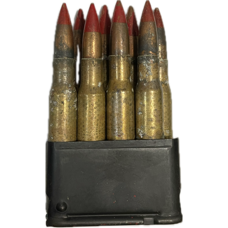 Clip, M1 Rifle, with WWII Dated Cartridges