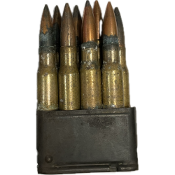 Clip, M1 Rifle, with Cartridges