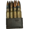 Clip, M1 Rifle, with WWII Dated Cartridges