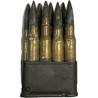 Clip, M1 Rifle, with WWII Dated Cartridges