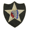 Insignia, 2nd Infantry Division, Early Production, Felt