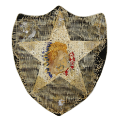 Insigne, 2nd Infantry Division, précoce, feutre