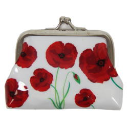 Porte-monnaie, Coquelicots