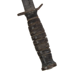 Knife, Trench, USM3, IMPERIAL on Blade, with USM8 Scabbard, 1st Type, Normandy