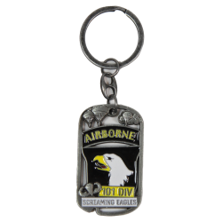 Key Ring, Dog Tag, 101st Airborne Division