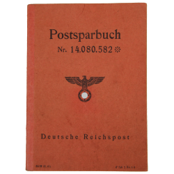 Livret d'épargne, Postsparbuch, Deutsche Reichspost, 1945