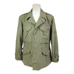 Veste M-1943, 1er type, US Army, taille 36R, matricule partiel