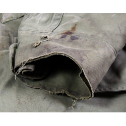 Veste M-1943, 1er type, US Army, taille 36R, matricule partiel