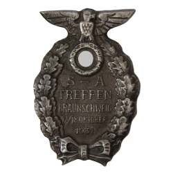 Badge, Das Abzeichen vom SA Treffen in Braunschweig 1931