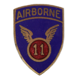 Crest, 11th Airborne Division, à épingle