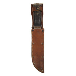 Knife, Fighting, EGW, 1st Type, with Leather Scabbard