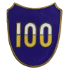 Crest, DUI, 100th Infantry Division, PB