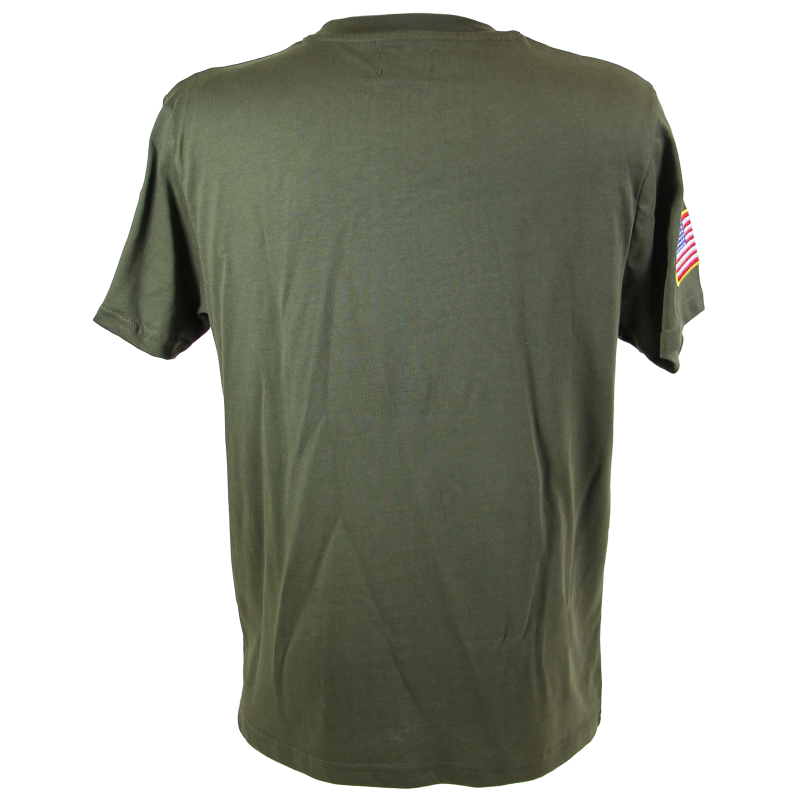 T-shirt mixte, kaki, C-47