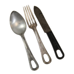 Cutlery, Knife, Spoon and Fork, US Army, Silco, L.F. & C. 1941