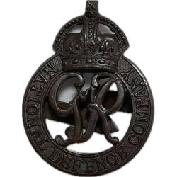 Insigne de col, Officier britannique, National Defence Company