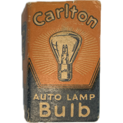 Light Bulb, Carlton Electric CO., for vehicles
