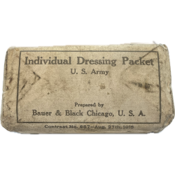 Pansement, Individual Dressing Packet, US Army, 1918