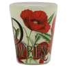 Verre à liqueur, Coquelicot Verre à liqueur, Coquelicot