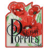 Magnet , Poppies, resin Magnet , Poppies, resin