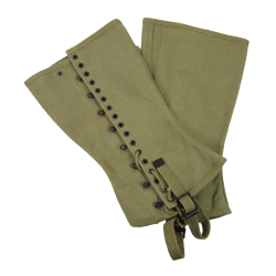 Leggings, Canvas, US Army, 3R, GREGORY & READ Co. 1942