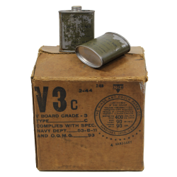 Can, Cleaner, Rifle Bore, M1 Garand, 2-Oz., 1944
