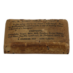 US Army Field Ration D, 1er type