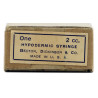 Seringue hypodermique, 2 cc, BECTON, DICKINSON & CO., Item 38440