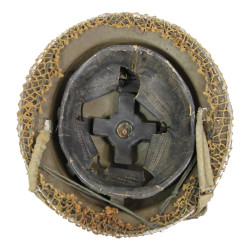 Casque Mk II, britannique, BMB-CCL, 1943, avec filet, Beach Group
