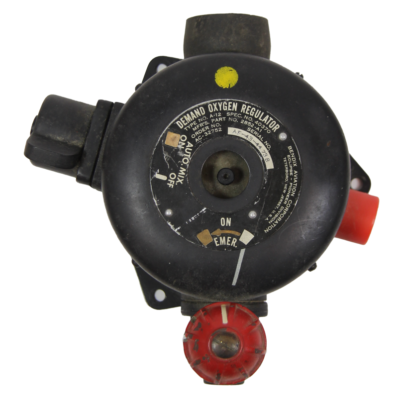 Regulator, Oxygen, Demand, A-12, USAAF