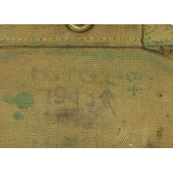 Holster, Webbing, Revolver, British, 1943, Camouflaged