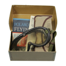 Goggles, Flying, Polaroid, Type B-8, USAAF, in Box