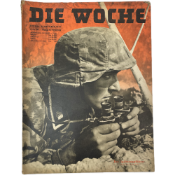 Magazine, Die Woche, 8 octobre 1941, Der Spähtruppführer, 3. ᛋᛋ-Panzerdivision „Totenkopf“