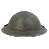 Helmet, Mk II, British, Cs-CCL, 1939-1945, Brushed Concrete Camouflage