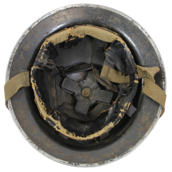 Helmet, Mk II, British, Cs-CCL, 1939-1945, Brushed Concrete Camouflage
