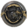 Helmet, Mk II, British, Cs-CCL, 1939-1945, Brushed Concrete Camouflage