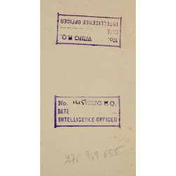 Document, 'Secret', Notes on G.S.G.S. Maps of France, Belgium and Holland, December 1943