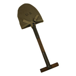T-Shovel, M-1910, with Cover, W.L. DUMAS MFG. CO. 1943