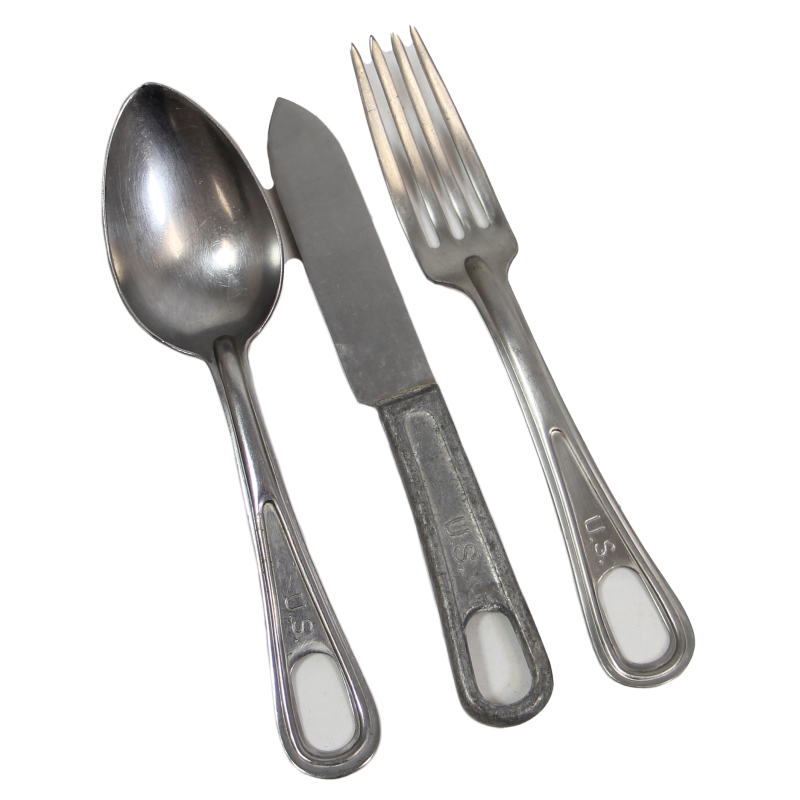 Jeu de couverts, US Army, SILCO STAINLESS Jeu de couverts, US Army, SILCO STAINLESS