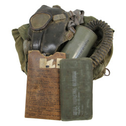Masque à gaz, Lightweight, OD 7, 1944, complet
