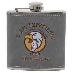 Flask, grey, Screaming Eagles